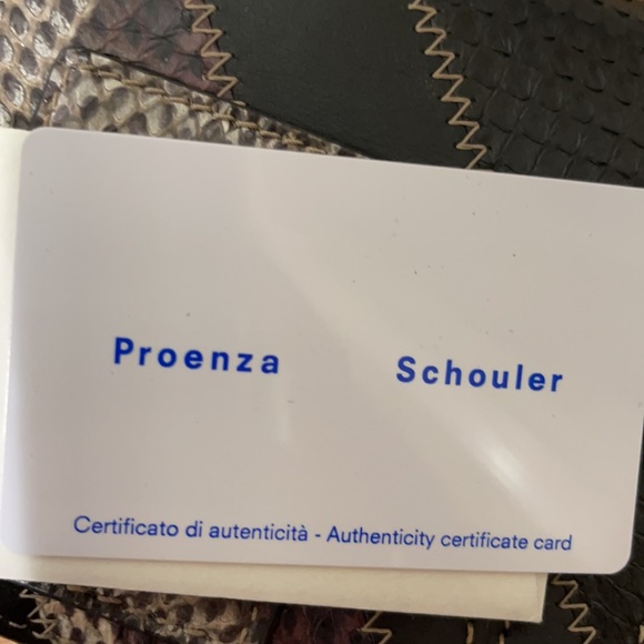 Proenza Schouler Hava Python Bag - Picture 6 of 7